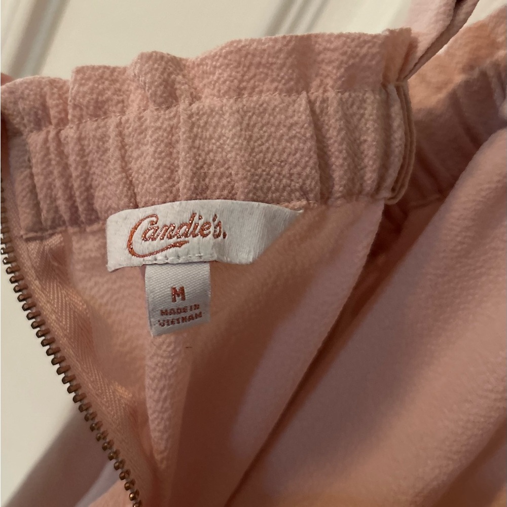 Y2K candies brand pink off the shoulder blouse